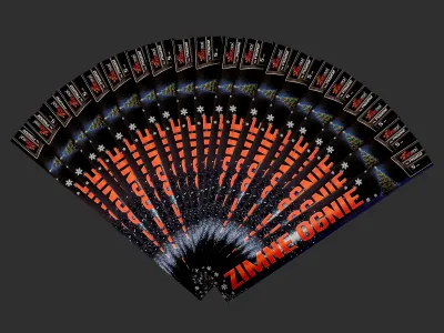 Pakiet 100 szt zimnych ogni 40 cm