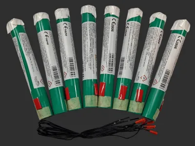 Pakiet min dymnych biały