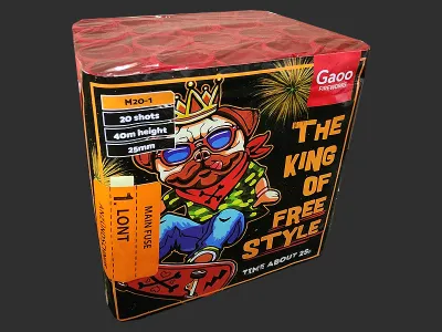 M20-1 The King of Free Style 20 st M20-1 The King of Free Style 20 st