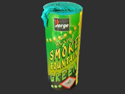 JFS-1-G Świeca Dymna Zielona  JFS-1-G Świeca Dymna Zielona