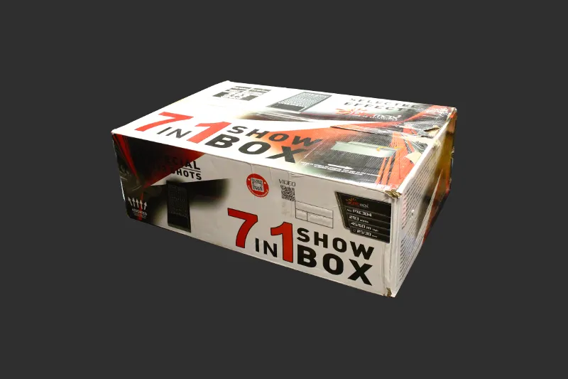 PXC304 7 in 1 Show Box 293st - Tanie Fajerwerki