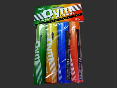 TF20 Zestaw świec dymnych 4 sztuki