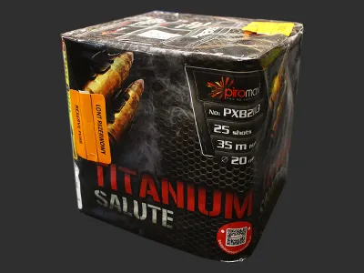 PXB2113 Titanium Salute 25st.