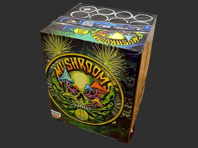 C1625G Mushrooms 16st 25mm