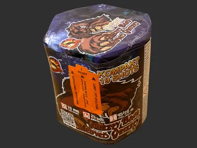 CLE4027 Grizzly Bear 19st 20mm