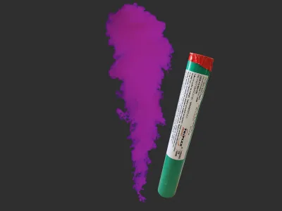 XF2004-5 Mina Dymna Fioletowa