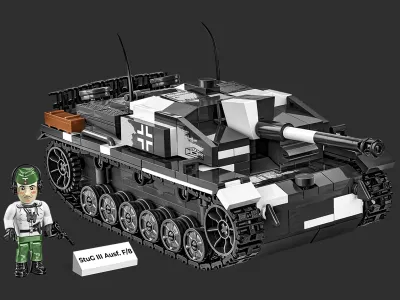 COBI-2286 StuG III Ausf.F/8 & Flammpanzer