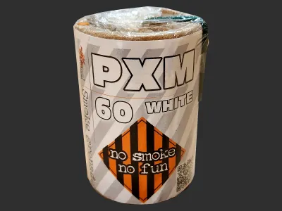 PXM60 Świeca Dymna - Biała