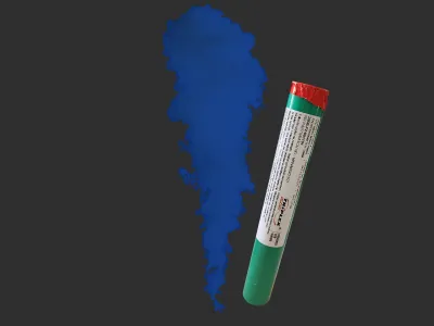 XF2004-2 Mina Dymna Niebieska