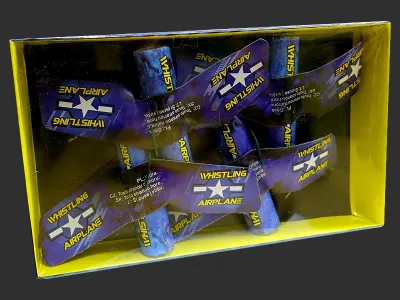 LM5W Whisting Airplain 4szt