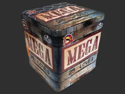 CLE4064 Mega 25st 50mm