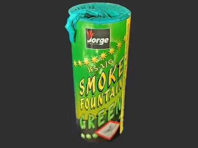 JFS-1-G Świeca Dymna Zielona 