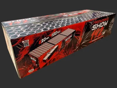 C19220F/C Profi Fireworks show 192 st 20 mm