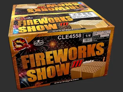 CLE4558 FIREWORKS SHOW