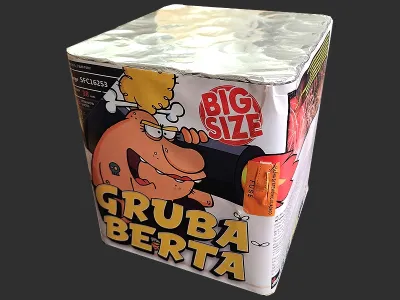 SFC16253 Gruba Berta 25st 38mm