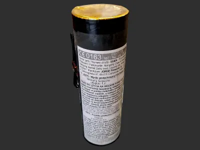 JS075 JS075 Fontanna srebrna/złota/niebieska 5m 60 sekund