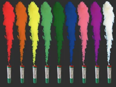 XF2004-PC Miny dymne Pakiet Tęczowy