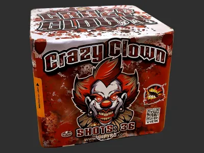 CLE4033 Crazy Clown