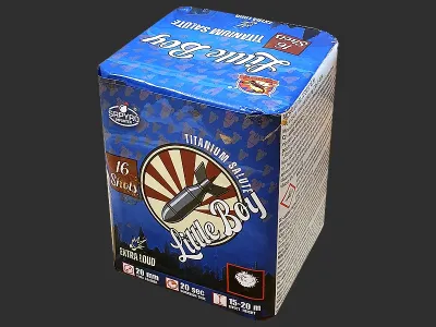 CLE4220 Little Boy Titanium Salute 16st 20mm