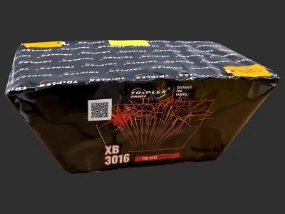 XB3016 Red Wave Crossette