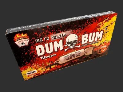 PSF2D DUM BUM BIG F2 SILVER 10szt