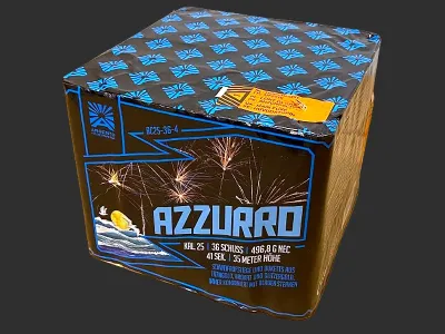 AC25-36-4 Azzurro 36st 25mm