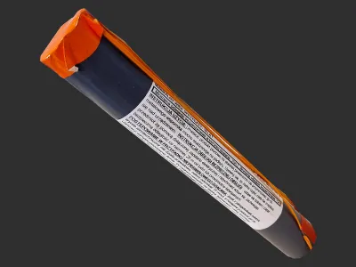 SM30-ORANGE Mina Dymna Pomarańczowa z Zapalnikiem