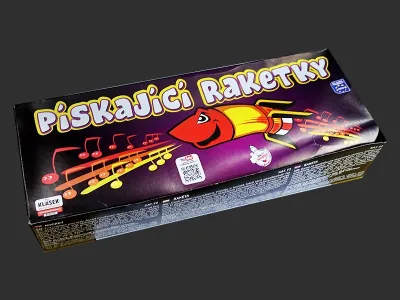 RS1 Piskajici rakiety 12szt