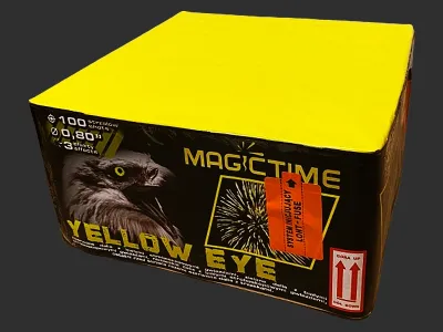 P7766 Yellow Eye 100st 20mm