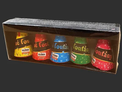 F8B Kolorowe fontanny 5szt