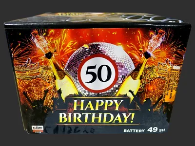 C4925VS Happy birthday 49st 25mm