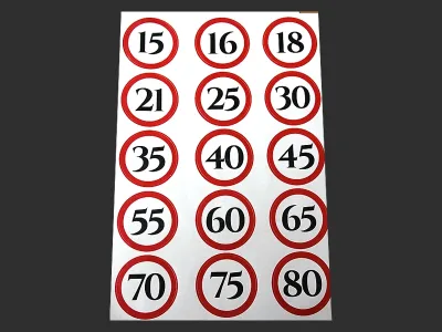 C4925VS Happy birthday 49st 25mm