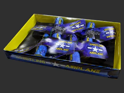 LM5W Whisting Airplain 4szt