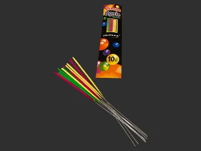 TXF442 Zimne ognie Neony 10szt 17cm