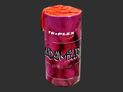 TXF658-11 Świeca dymna ciemny róż