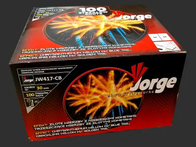 JW417-CB Show of Fireworks 100st 30mm