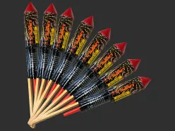 JR-006-RD-8 Rakieta JR-006-RD duża 8 sztuk