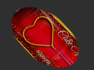 VP12TS Zimne Ognie serce 1szt