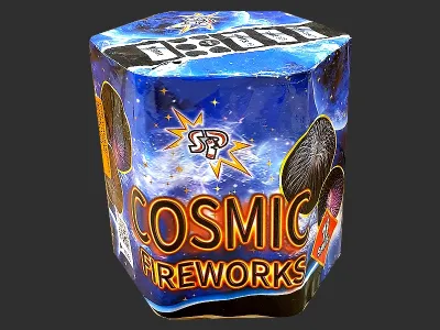 B19-2501 Cosmic fireworks 19st 25mm