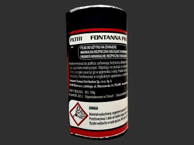 Fontanna PXT111 5m / 30s Golden Outdoor