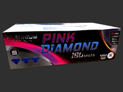 Wyrzutnia PXC317 Pink Diamond 180 strzałów 31 mm F3
