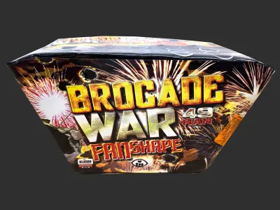 Wyrzutnia CF4925B Brocade War Fan 49 strzałów Klasek