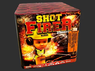 Wyrzutnia C2520ST FIRE SHOOTER 25 strzałów 20mm