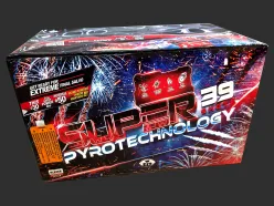 Wyrzutnia C39MPT SUPER Pyrotechnology – 39 strzałów mix kaliber