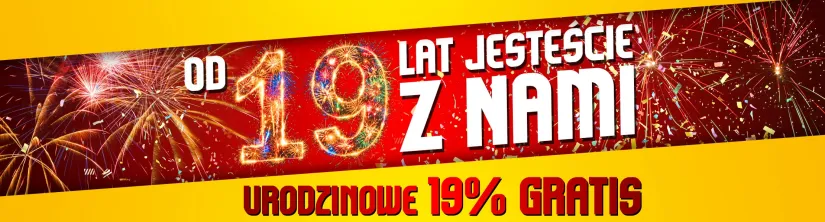 1 Kwietnia kończymy 19 LAT