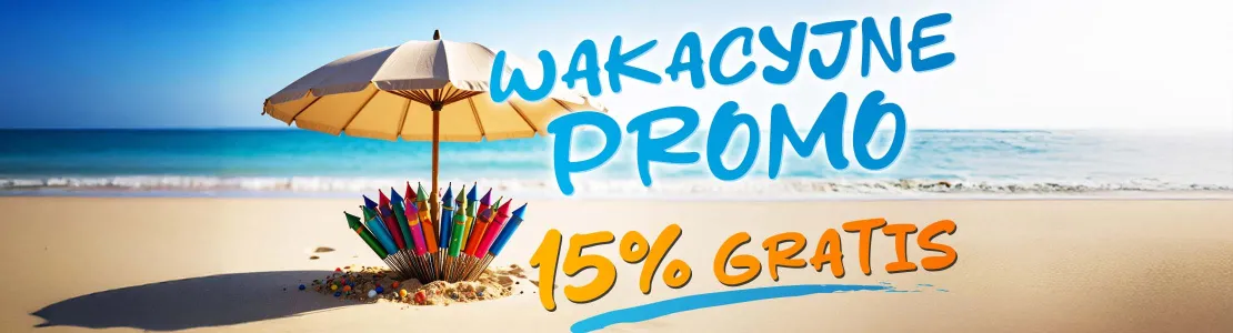Wakacyjna promocja – 15% GRATIS!